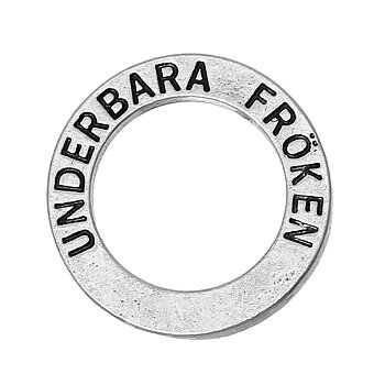 Affirmationsring    "UNDERBARA FRÖKEN"