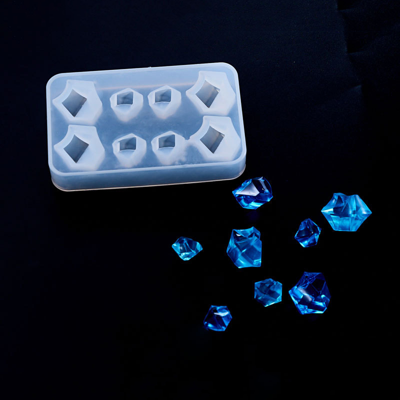 Silicone Resin  Diamonds 8pcs in one - 2