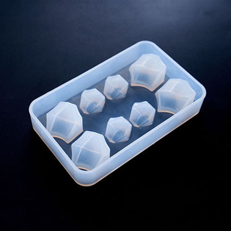 Silicone Resin  Diamonds 8pcs in one - 3