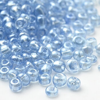 Seedbeads - Whitesmoke   3mm 8/0