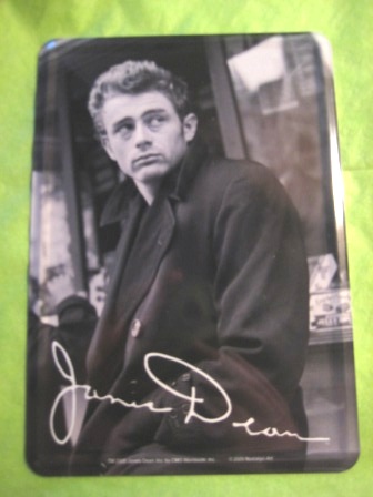 Plåtvykort ,James Dean nr 2