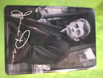 Plåtvykort ,James Dean nr 2