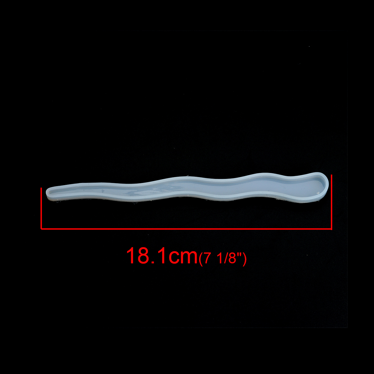 Gjutform / resinform  i silikon -  Hårpinne 18cm