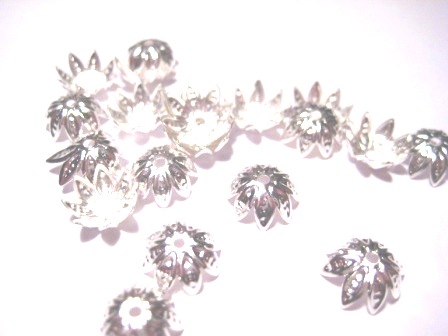 Pärlhattar, 10mm, Silver - 2