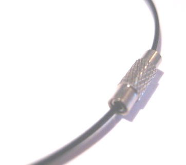 Armring - wire , Svart - 2