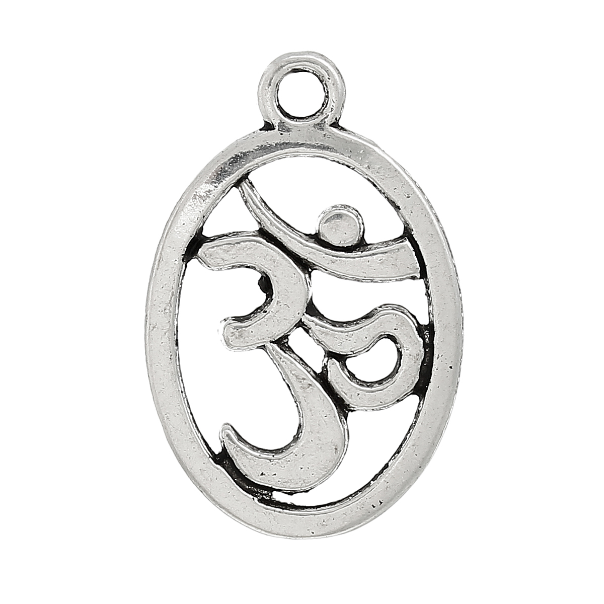 Charm -   OM /Aum , Yoga healing silver