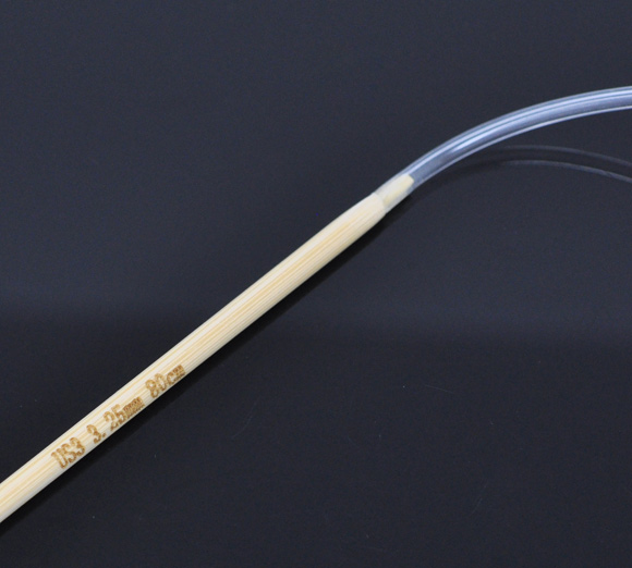 Rundsticka i bamboo - US3 - 3.25mm - 2