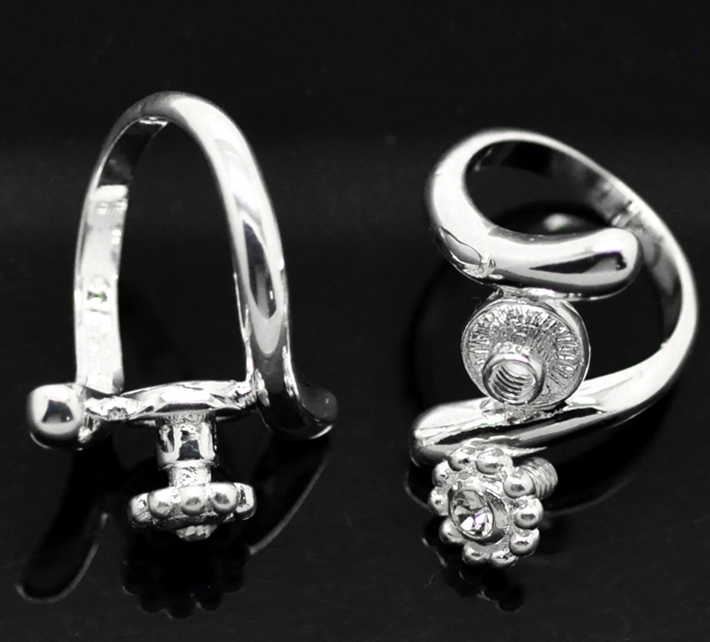 Snake chain ring, size 19