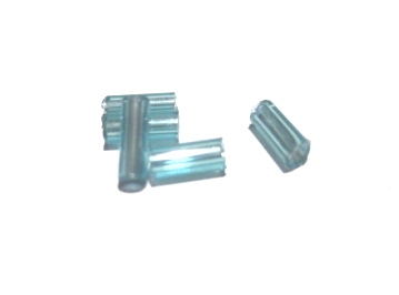 Seedbeads - Hexagon tub - Teal, 5mm - 2