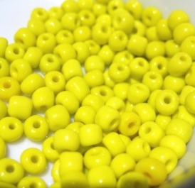 Seedbeads -Mustard 4mm