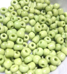 Seedbeads -green 4mm