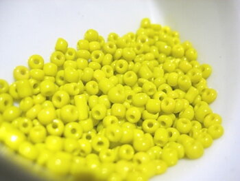 Seedbeads- mustard 3mm