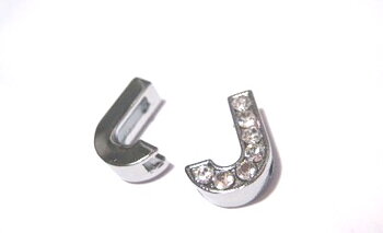 Charm Strass  " J "