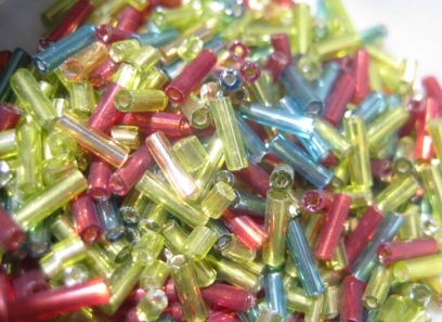Seedbeads - Hexagon tub - Mix, 2- 5mm