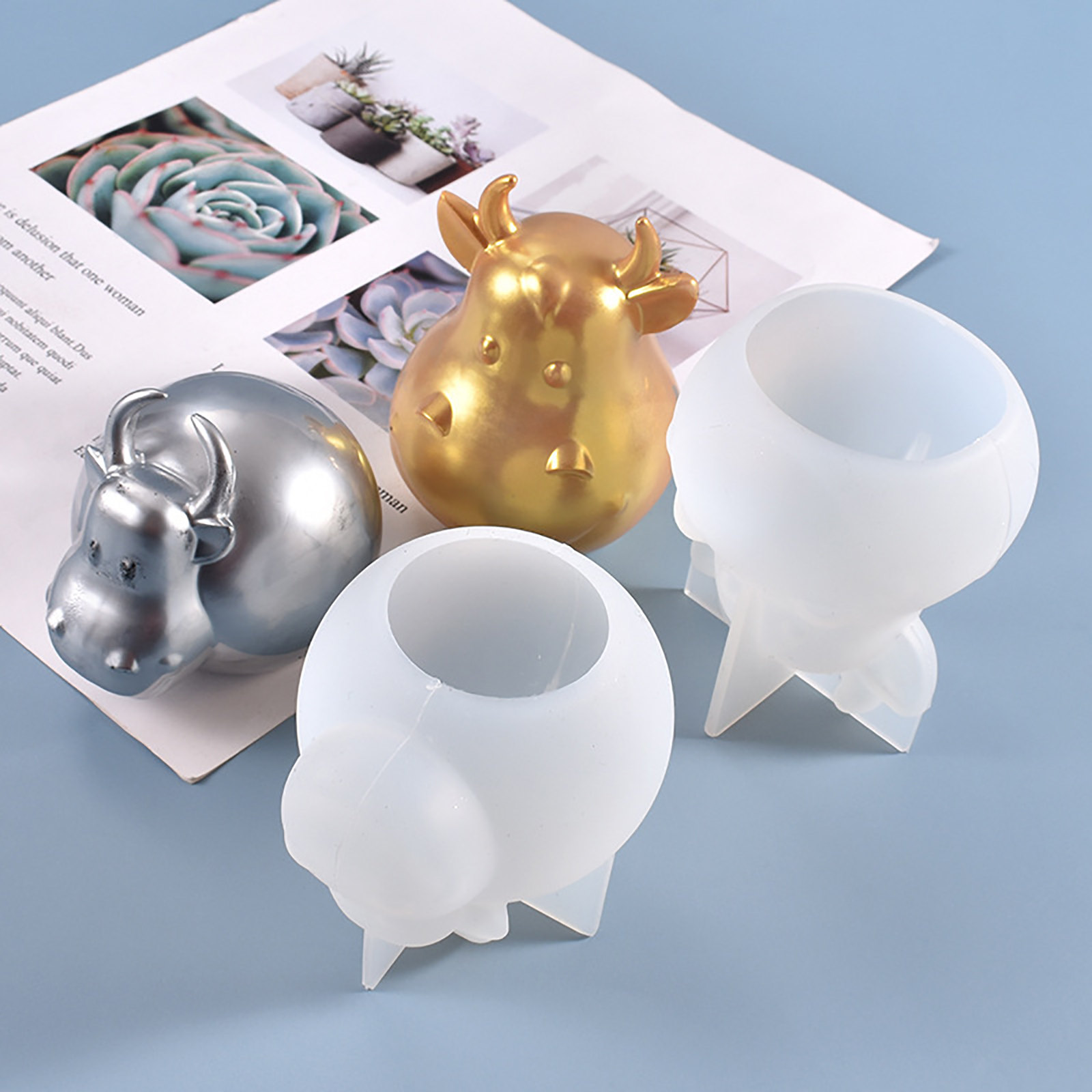 Gjutform  i silikon - Ko 3D - 3