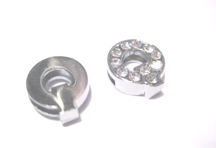 Armbands Charm Strass " Q "