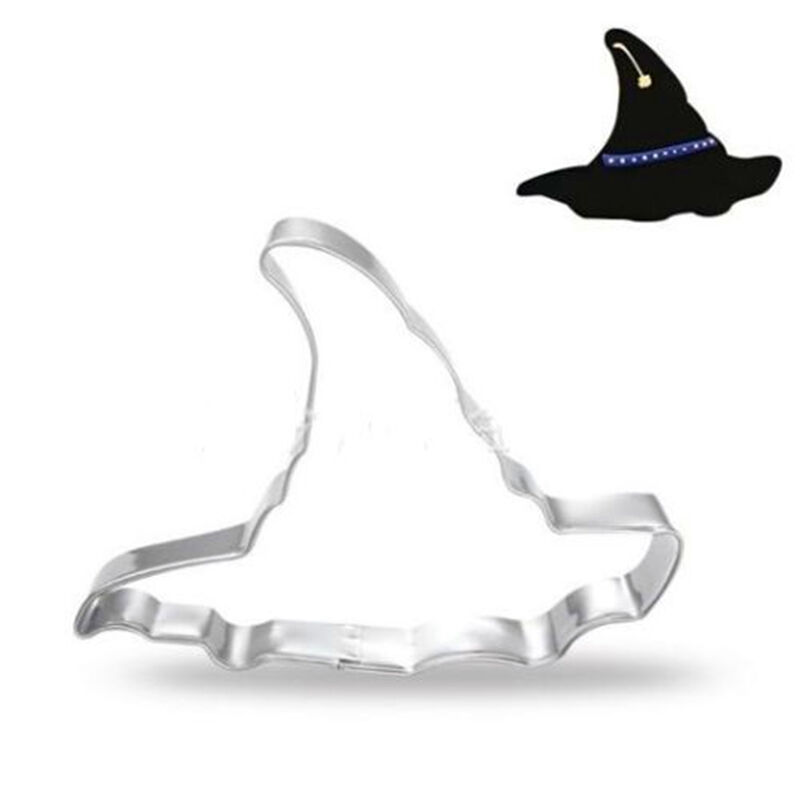 Cookie cutter, stainless steel-  Wizard hat