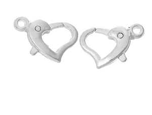 clasp heart 14mm