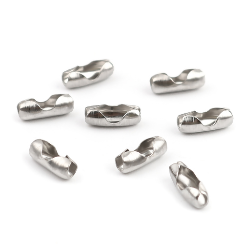 Clasp ball chain, stainless steel