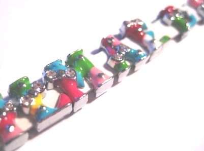 Färdigt armband - Blå - 4