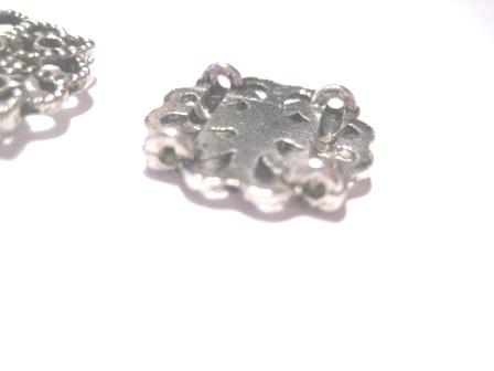 Slider , metall Floral 2 st - 2