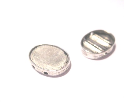 Slider , metall oval 2 st