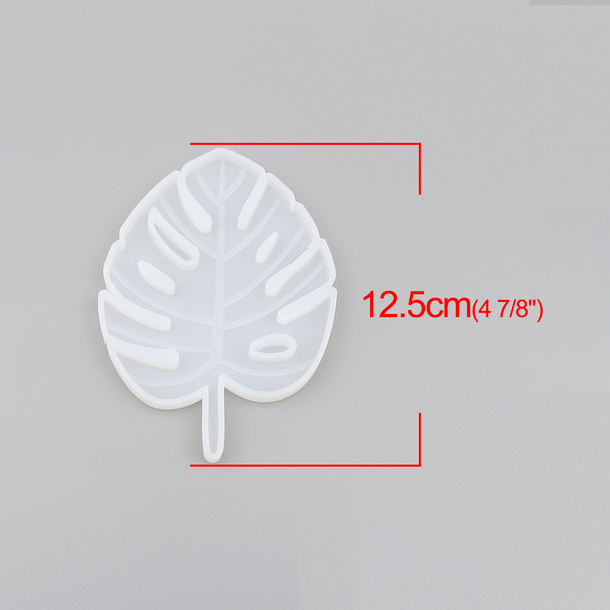 Silicone Resin Mold   Monstera leaf 12 cm - 3