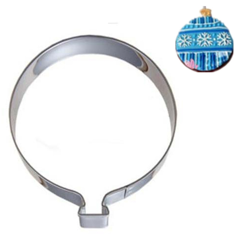 Cookie cutter, stainless steel-  Ballon / Christmas