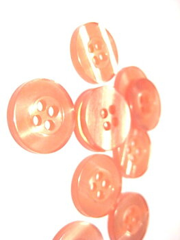Wood buttons, 15mm  apricot