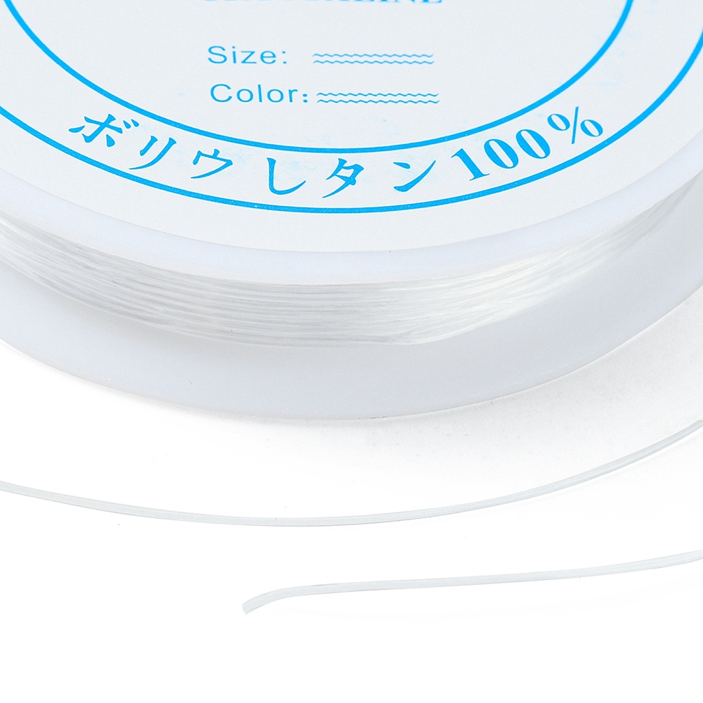 Crystal Thread 10m, Clear, 0.6mm - 4