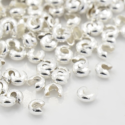 Knutgömma, silver, 3mm
