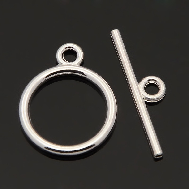 Toggellås, Ring, Silver
