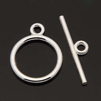 Toggellås, Ring, Silver
