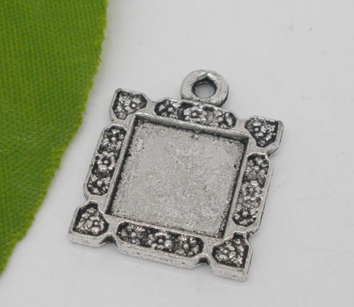 Berlock   - Ram / fotoberlock  Square 11,5mm