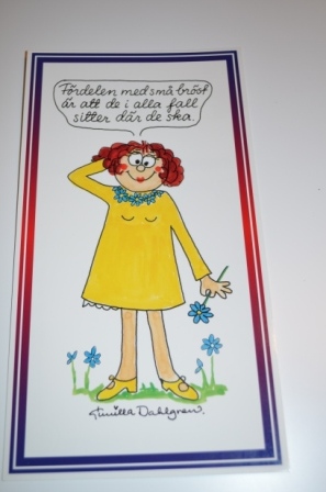 Postcards - Little Wife timber. - boobs