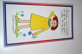 Postcards - Little Wife timber. - boobs