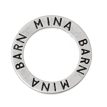 Affirmationsring    "MINA BARN"