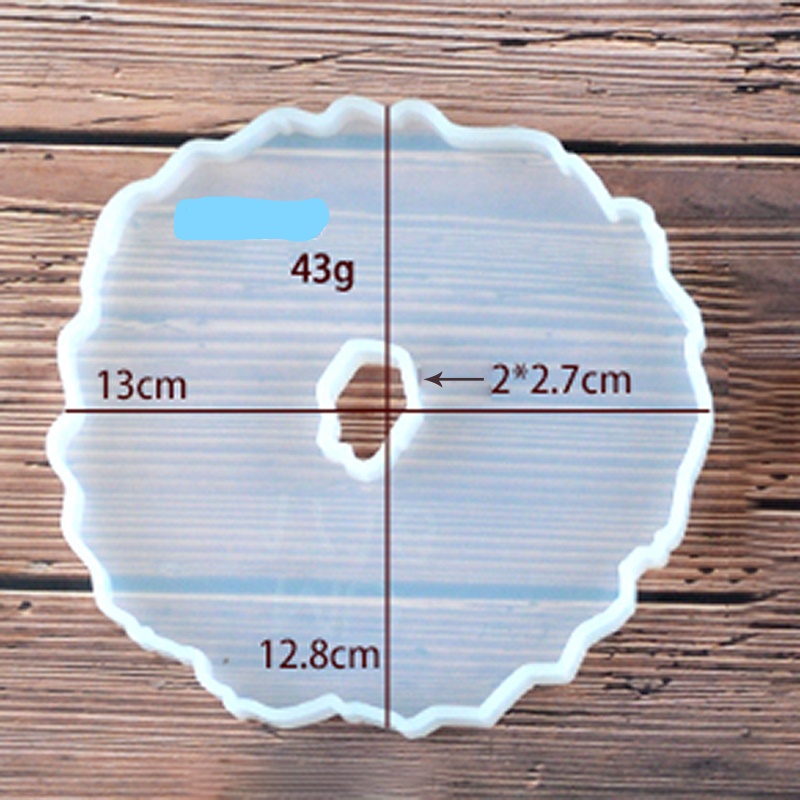 Gjutform  i silikon -  Underlägg 13cm - 2
