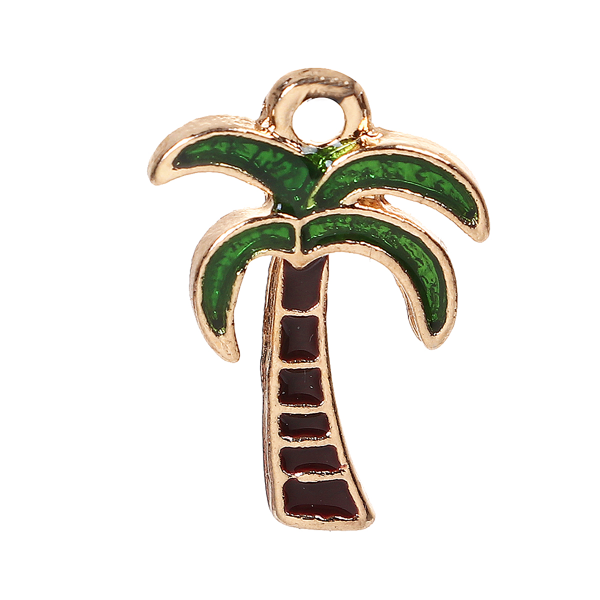 Berlock - Emaljerad, Palm