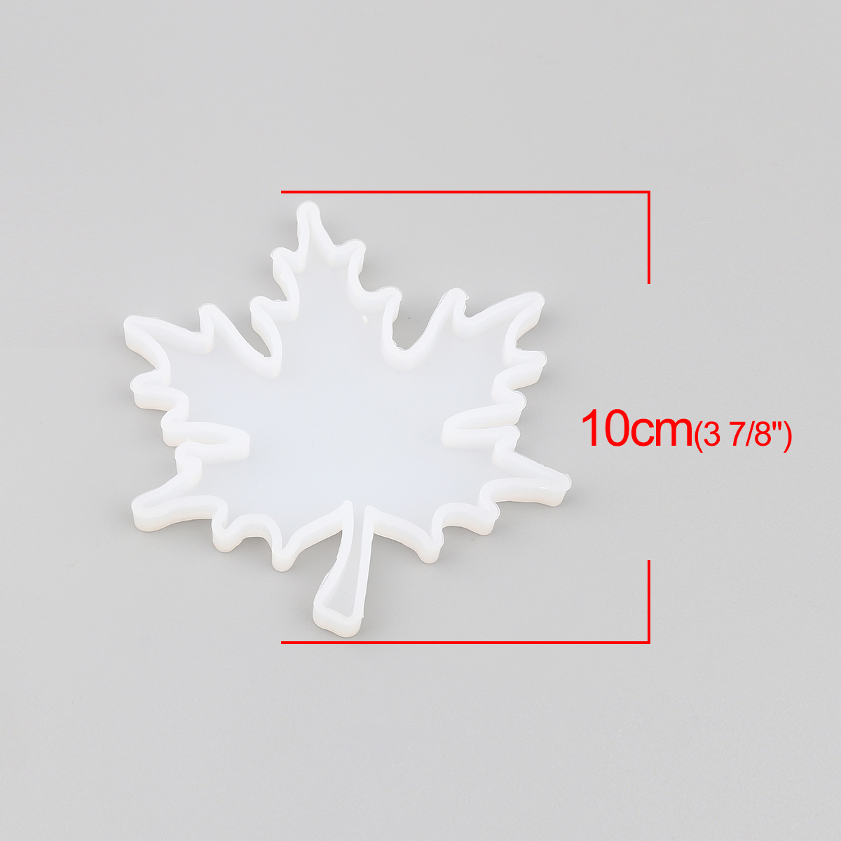 Silicone Resin Mold  Maple leaf 10cm - 3