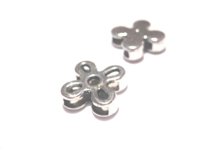Regaliz - Slider för band 10mm, blomma