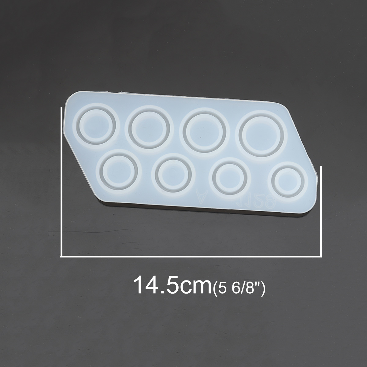 Silicone Resin Mold  Rings, 8pcs 15.20mm - 3
