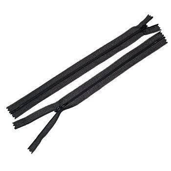 Zipper terylene Black 25cm