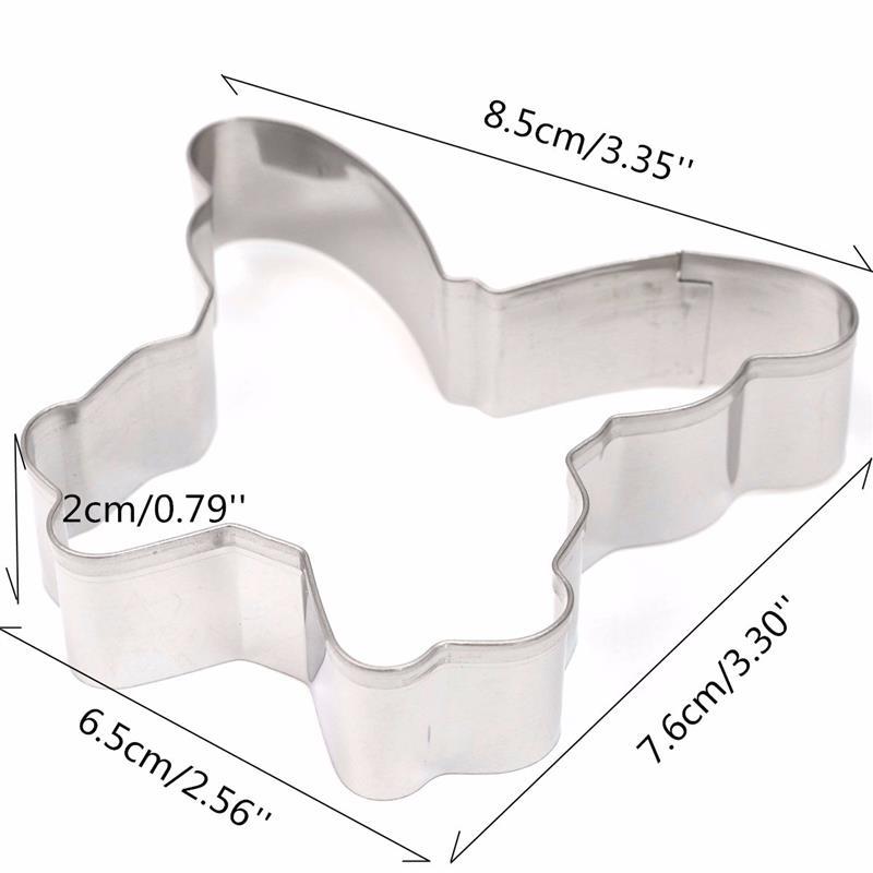 Cookie cutter, stainless steel-  Butterfly - 2