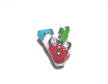 Armbands Charm " V "