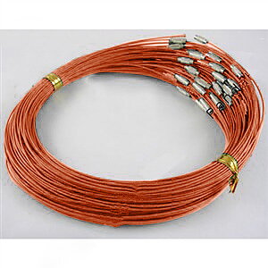 Halsring - wire , roströd