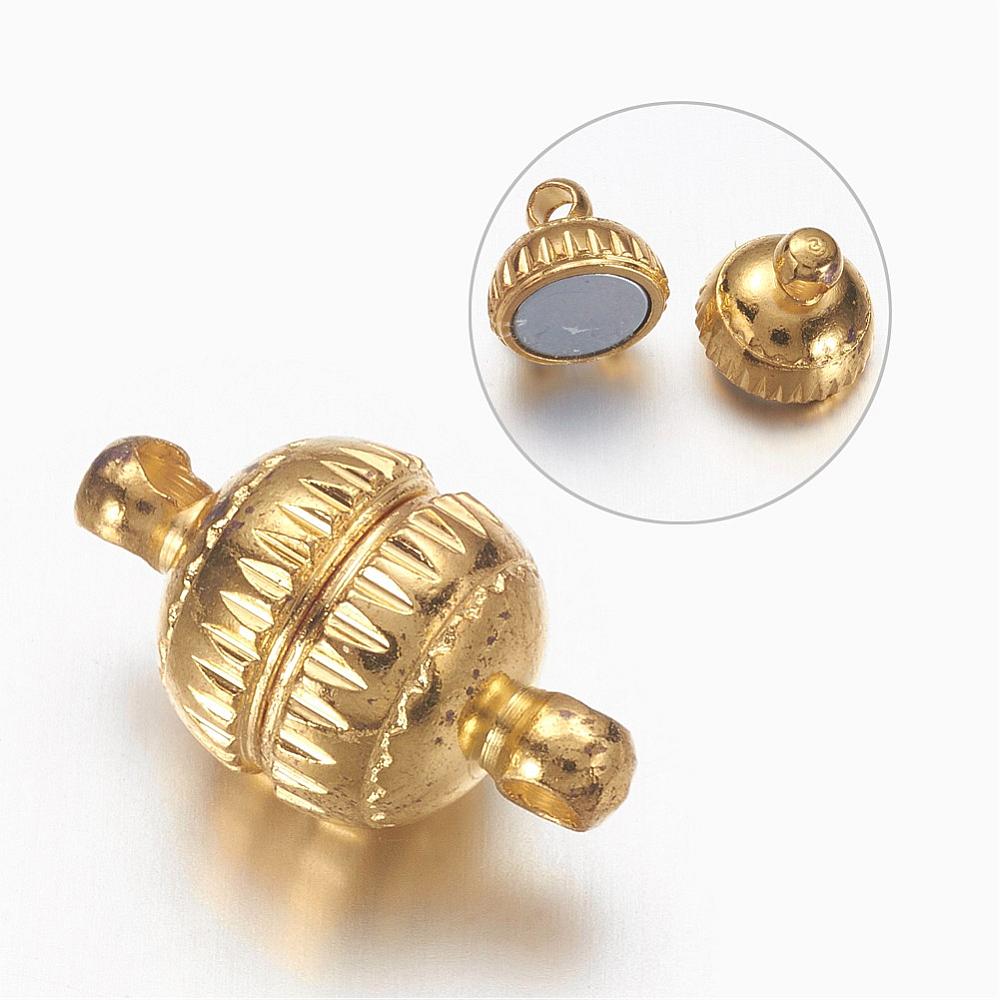 Magnetclasp , gold ,14mm - 2