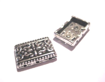 Slider , antiksilver 2 st