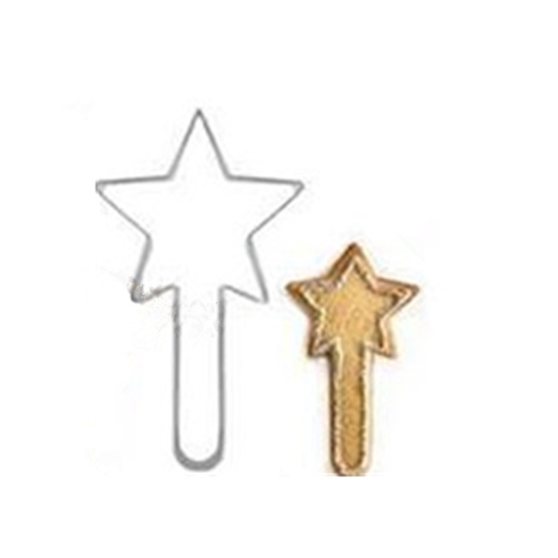 Cookie cutter, stainless steel-  Fairy wand
