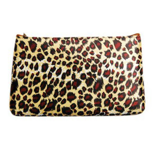 Toiletry Bag  Yellow Leopard